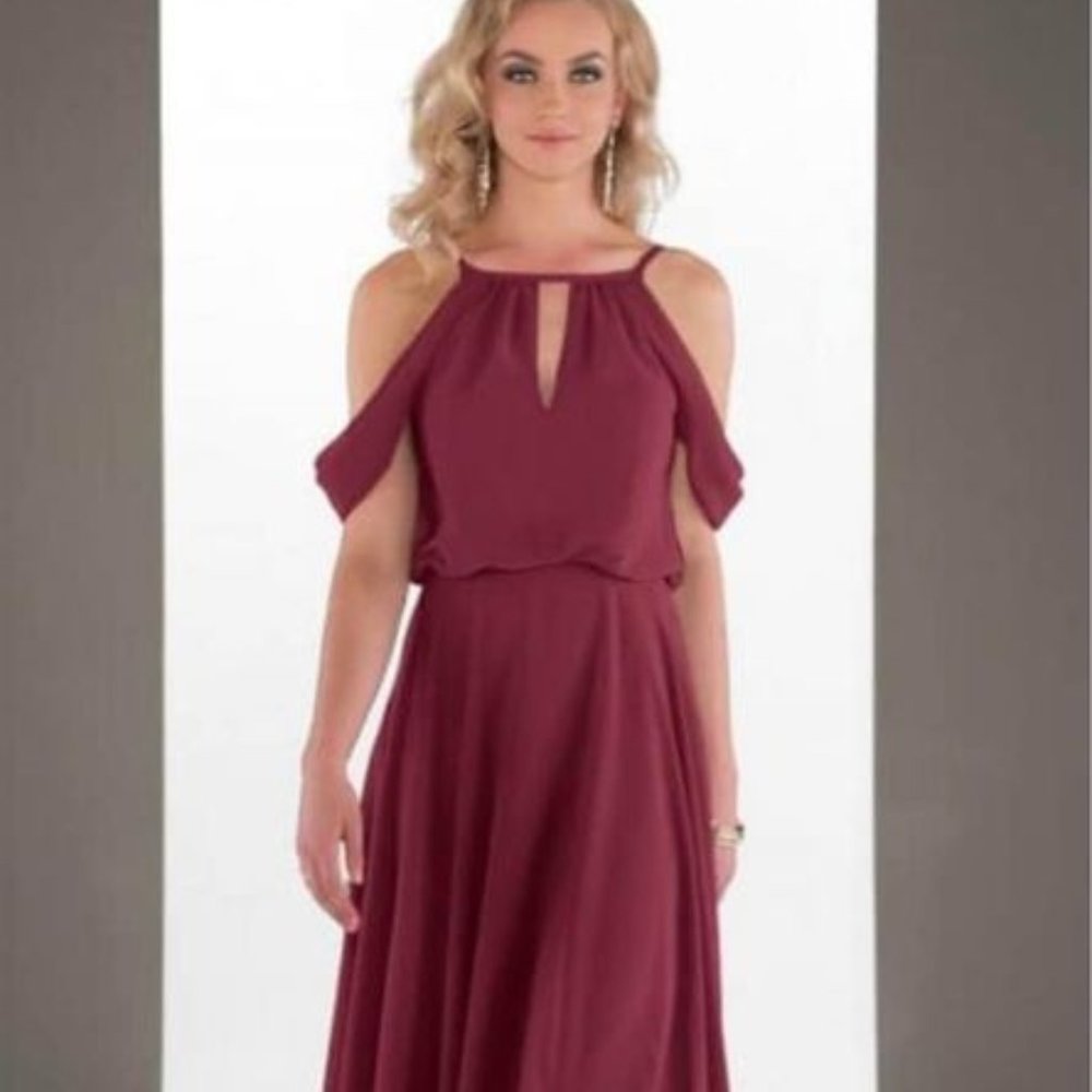 Cranberry Evening Dress - Sorella Vita designer